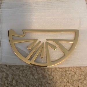 NWT Lilly Pulitzer lemon slice bottle opener